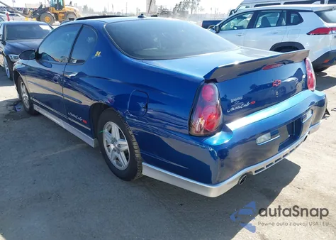 2003 Chevrolet Monte Carlo Ss z USA, uszkodzony, nr VIN 2G1WX12K739348651